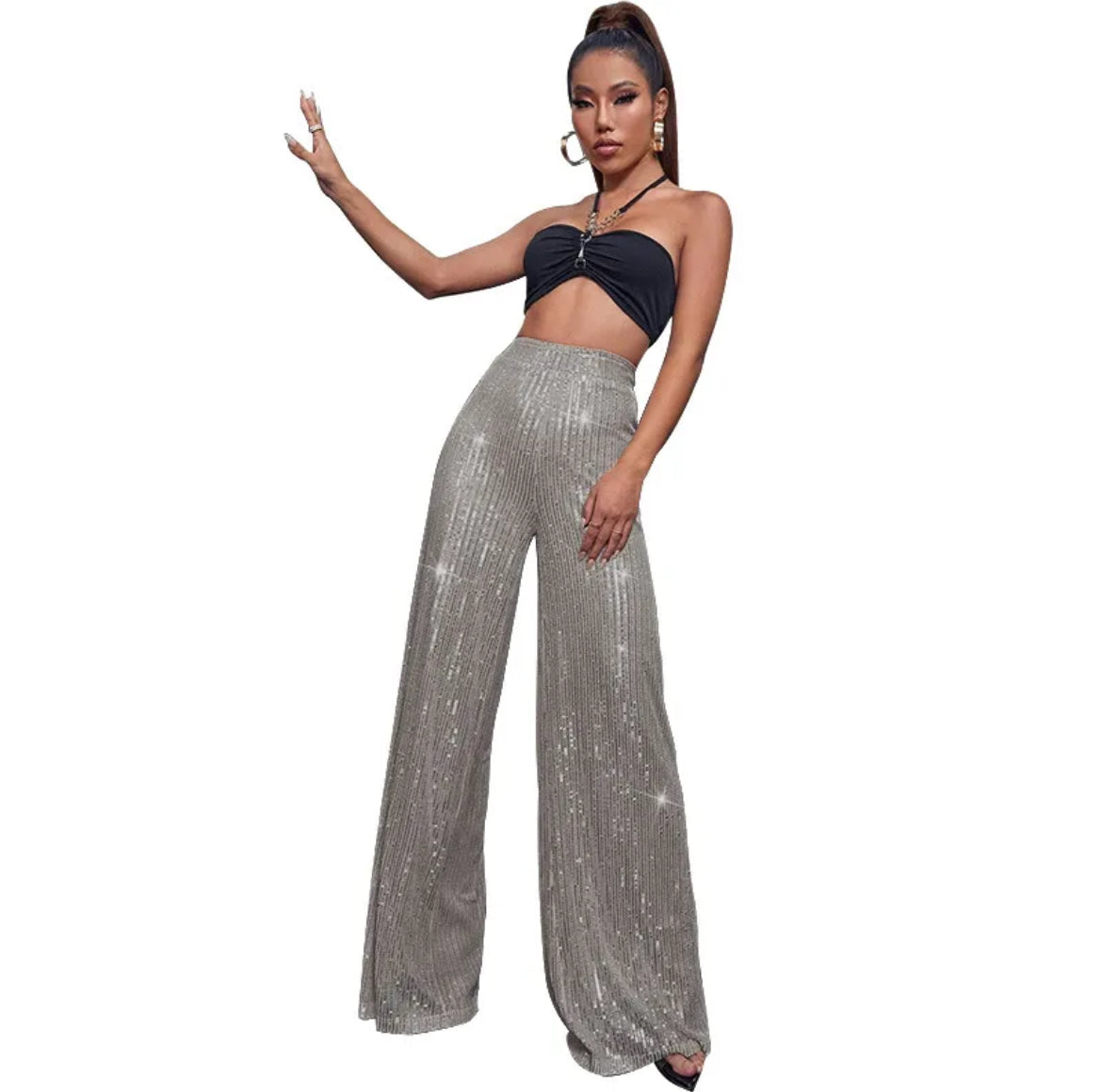 Sequin Pants