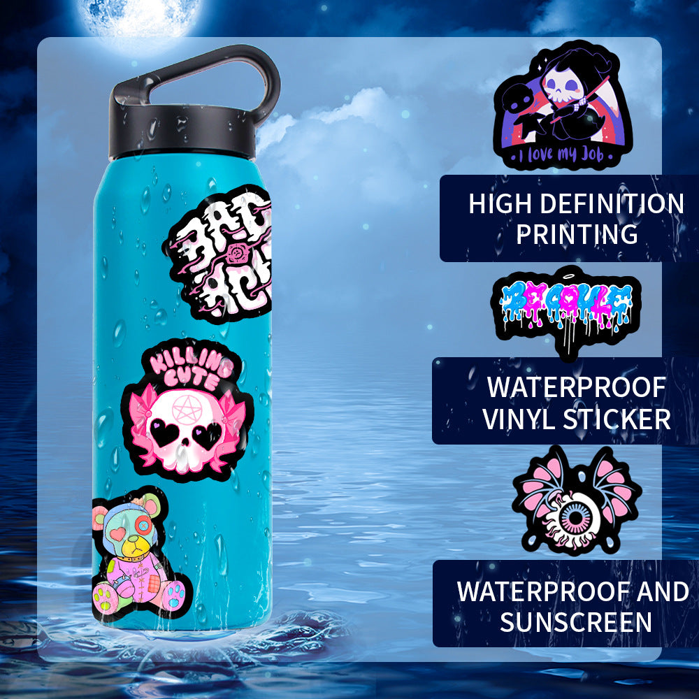 Gothic Style Waterproof Graffiti Stickers (Style 2)