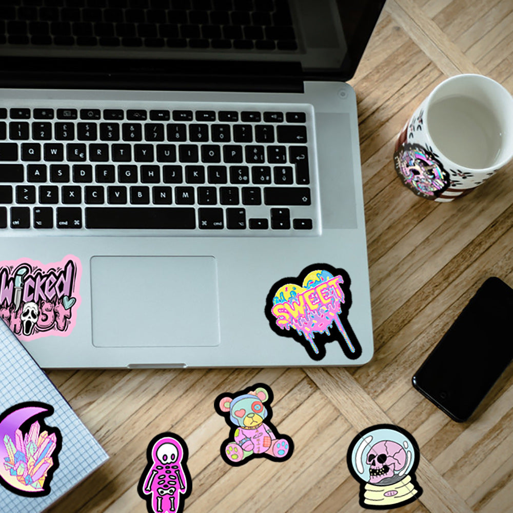 Gothic Style Waterproof Graffiti Stickers (Style 2)