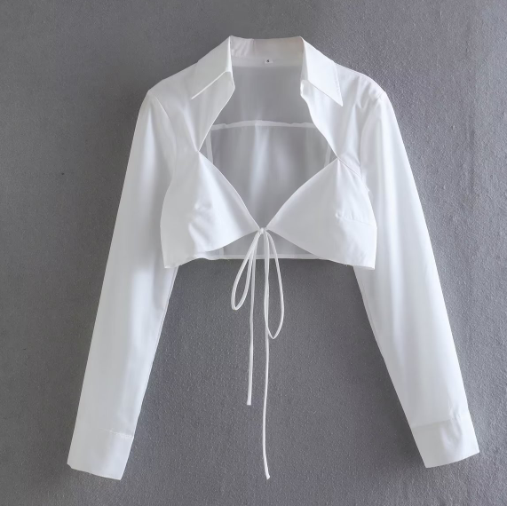 Cut-Out Crop Top