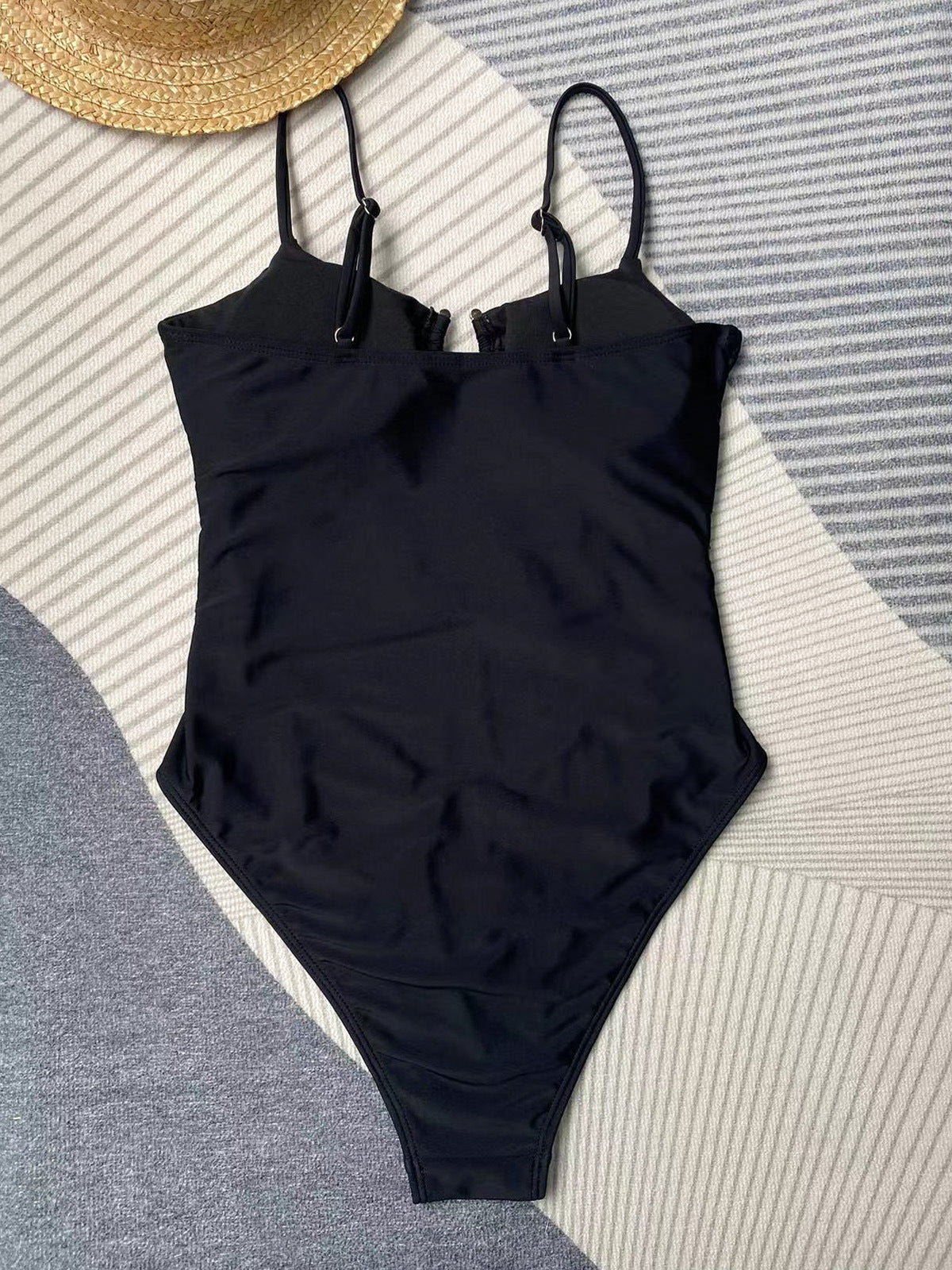 Black Cut-Out Swimsuit