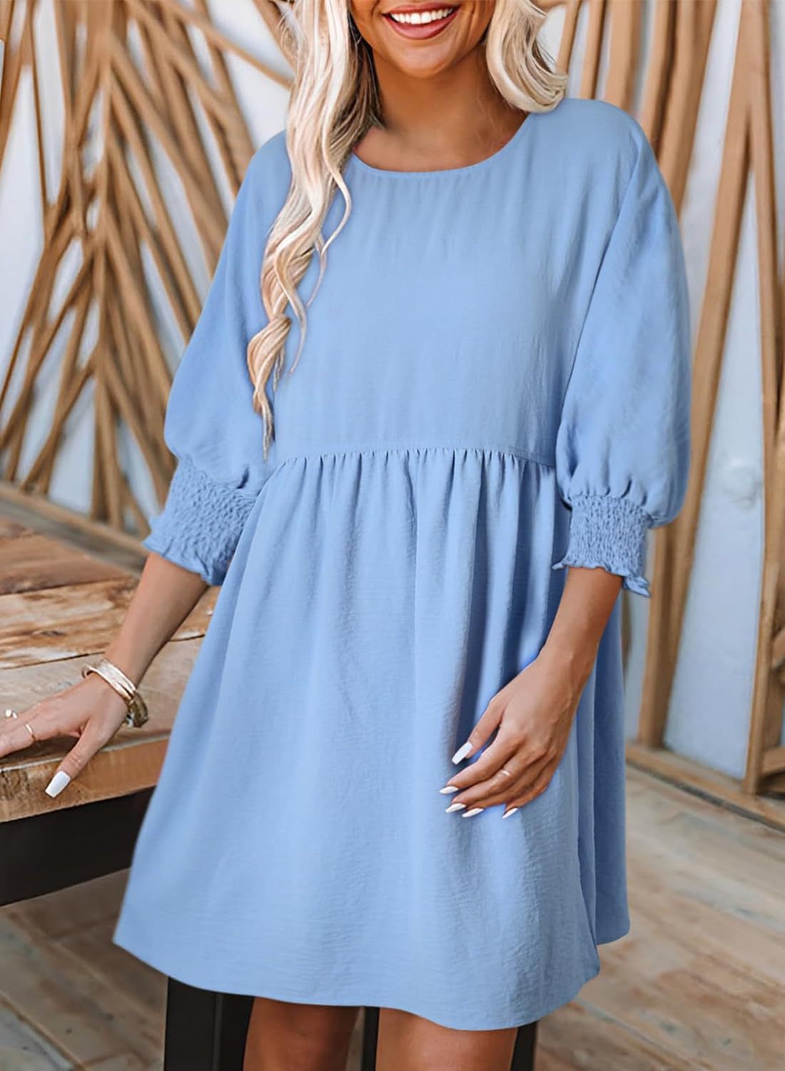 Casual Empire Waist Dress