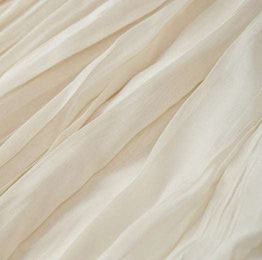 Ivory Drop Waist Cami Dress