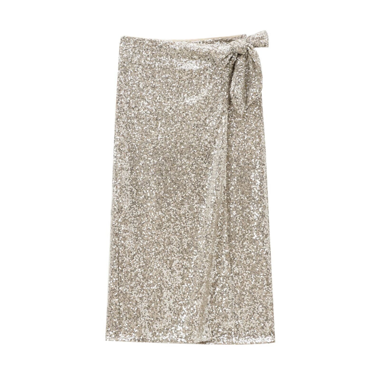Sequin Wrap Around Skirt
