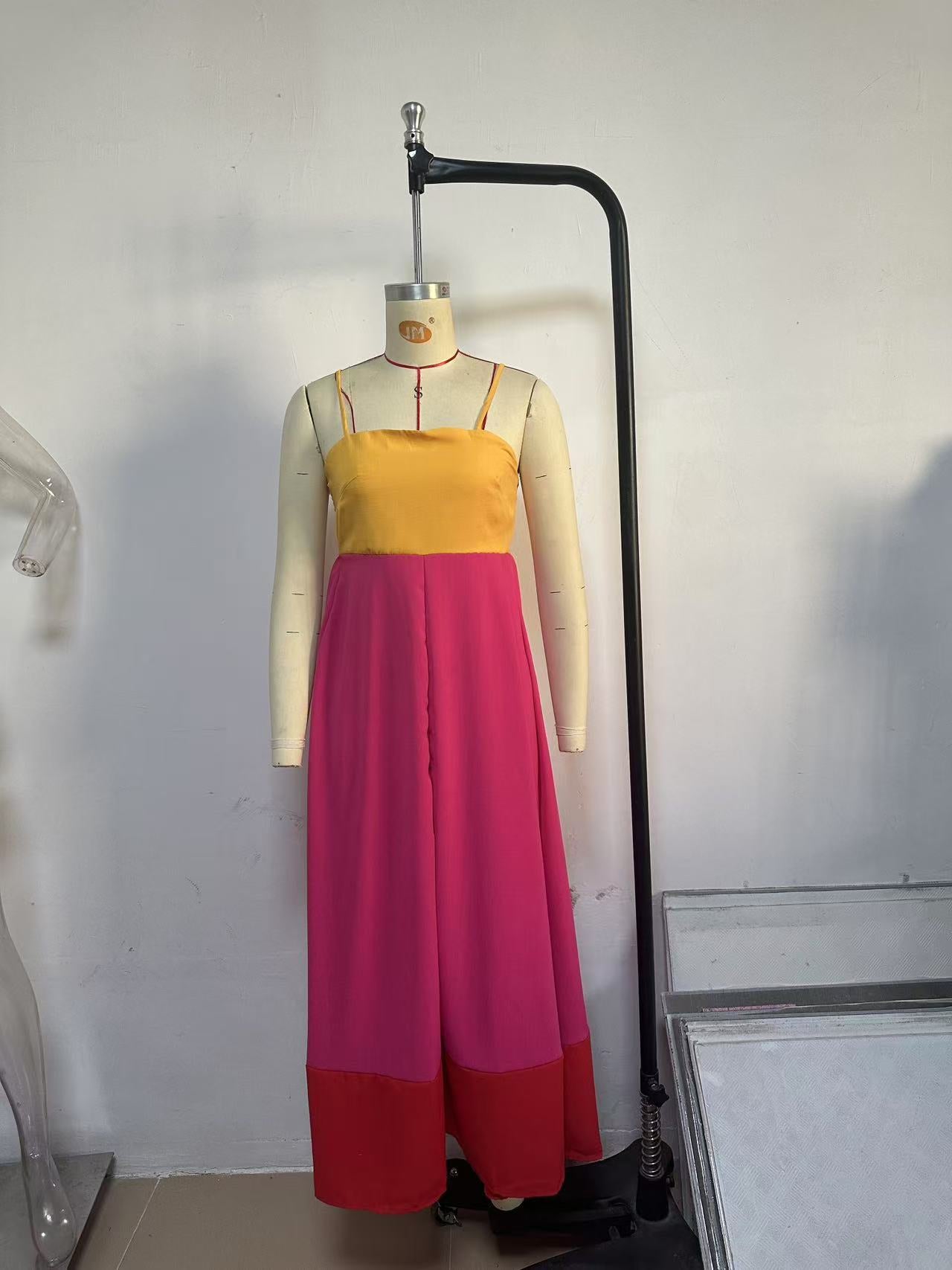 Colour Block Maxi Dress