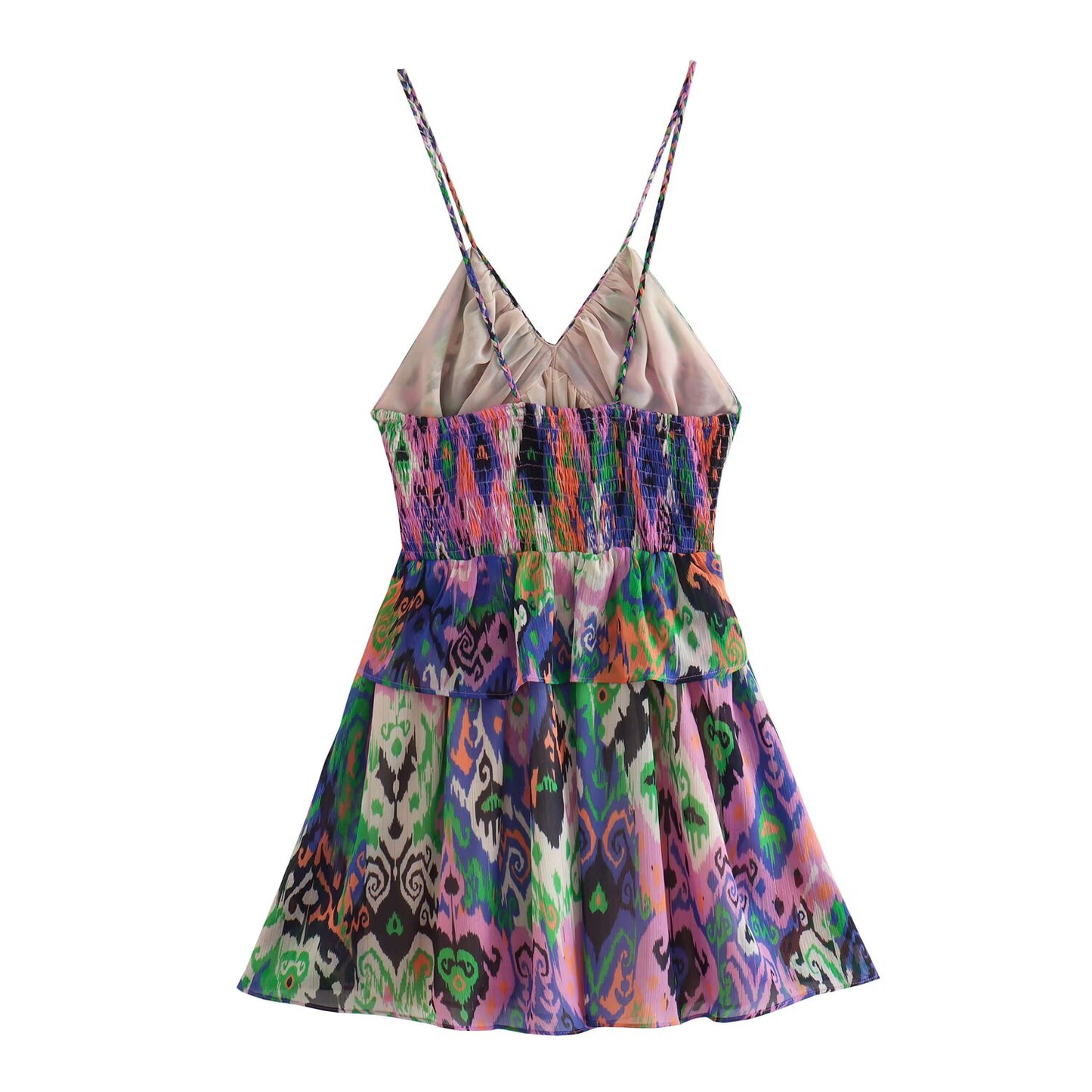 Island Dream Ruffled Mini Dress