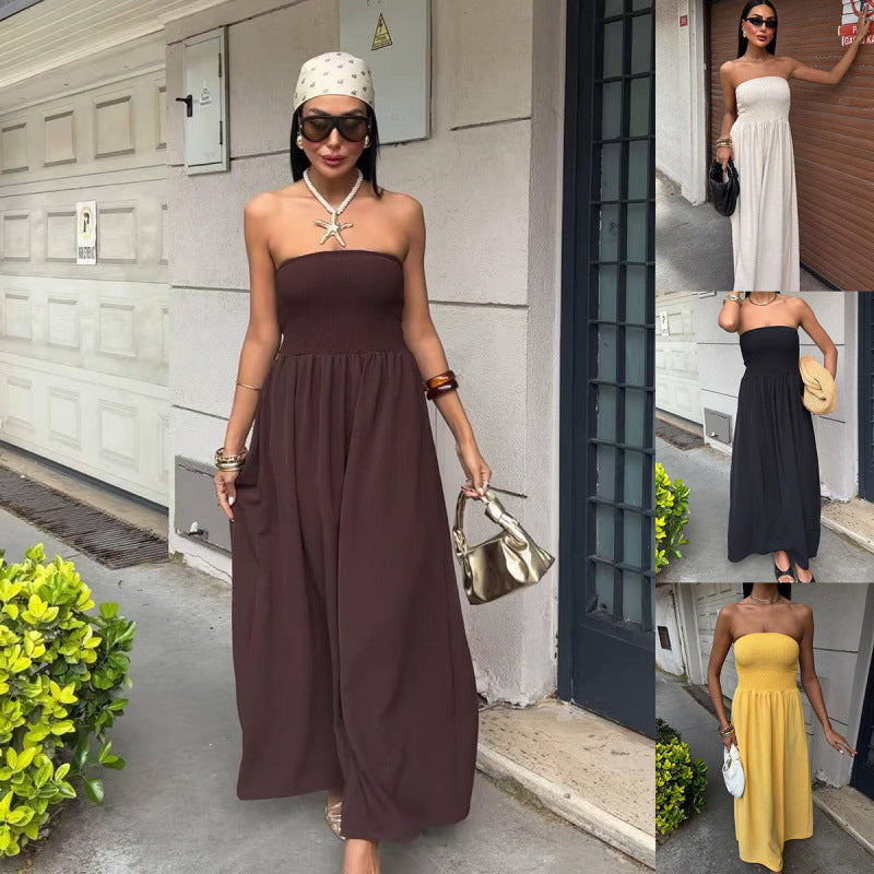 Strapless Maxi Dress