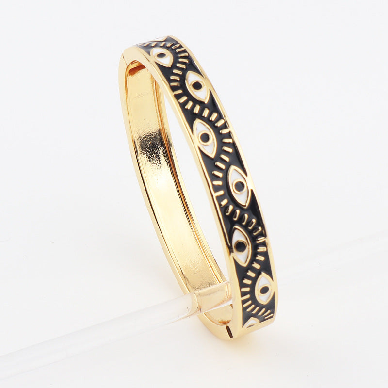 All Eyes On Me Evil Eye Bangle