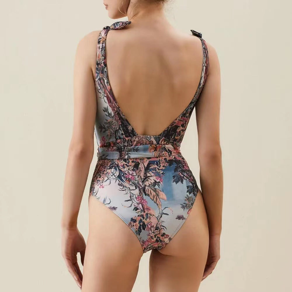 Botanical Muse Cut-Out Swim Set