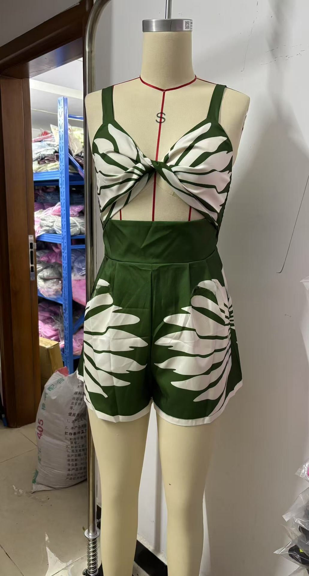 Abstract Muse Romper