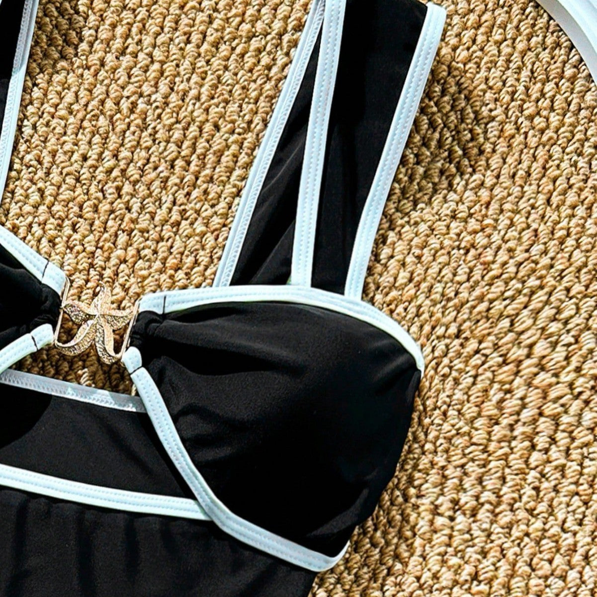 Midnight Tide Cut-Out Swimsuit