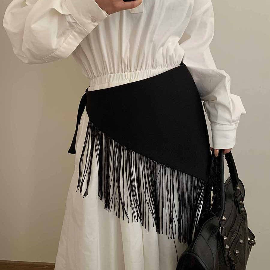 Fringe Factor Scarf Belt
