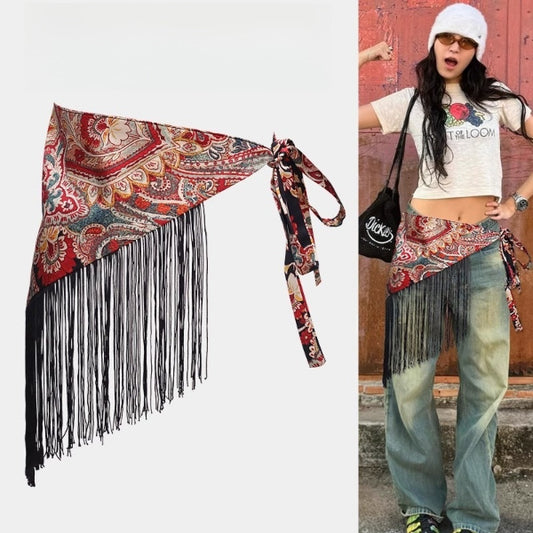 Fringe Factor Scarf Belt