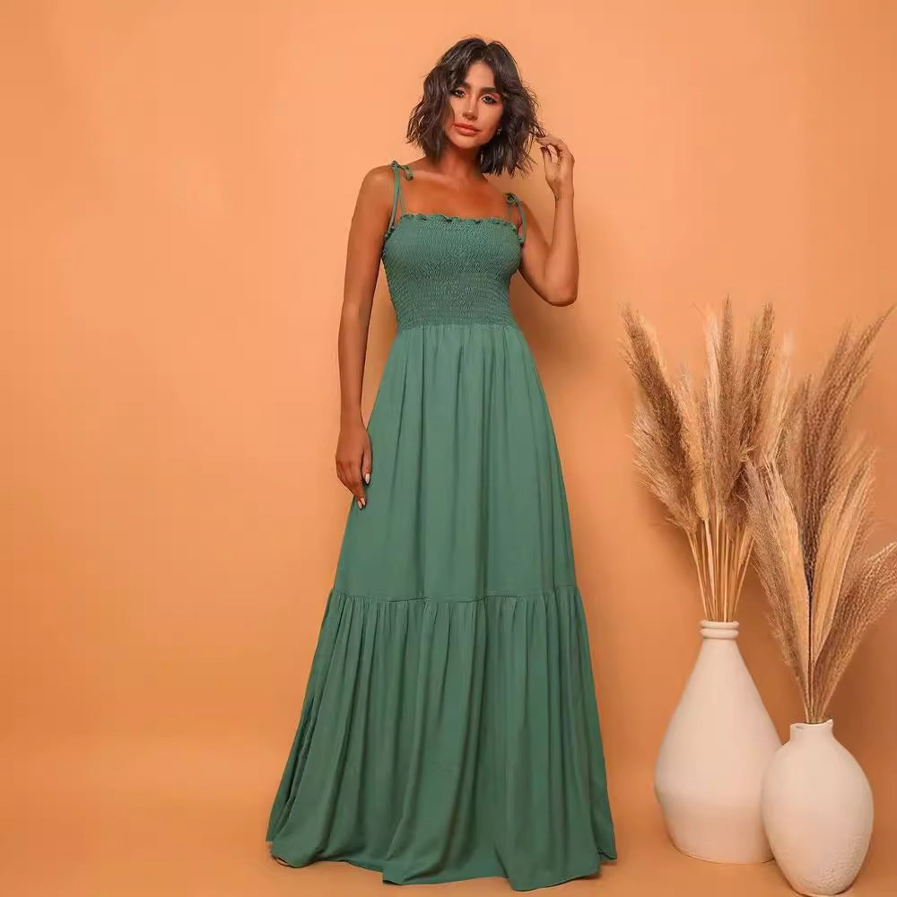 Smocked Maxi Dress