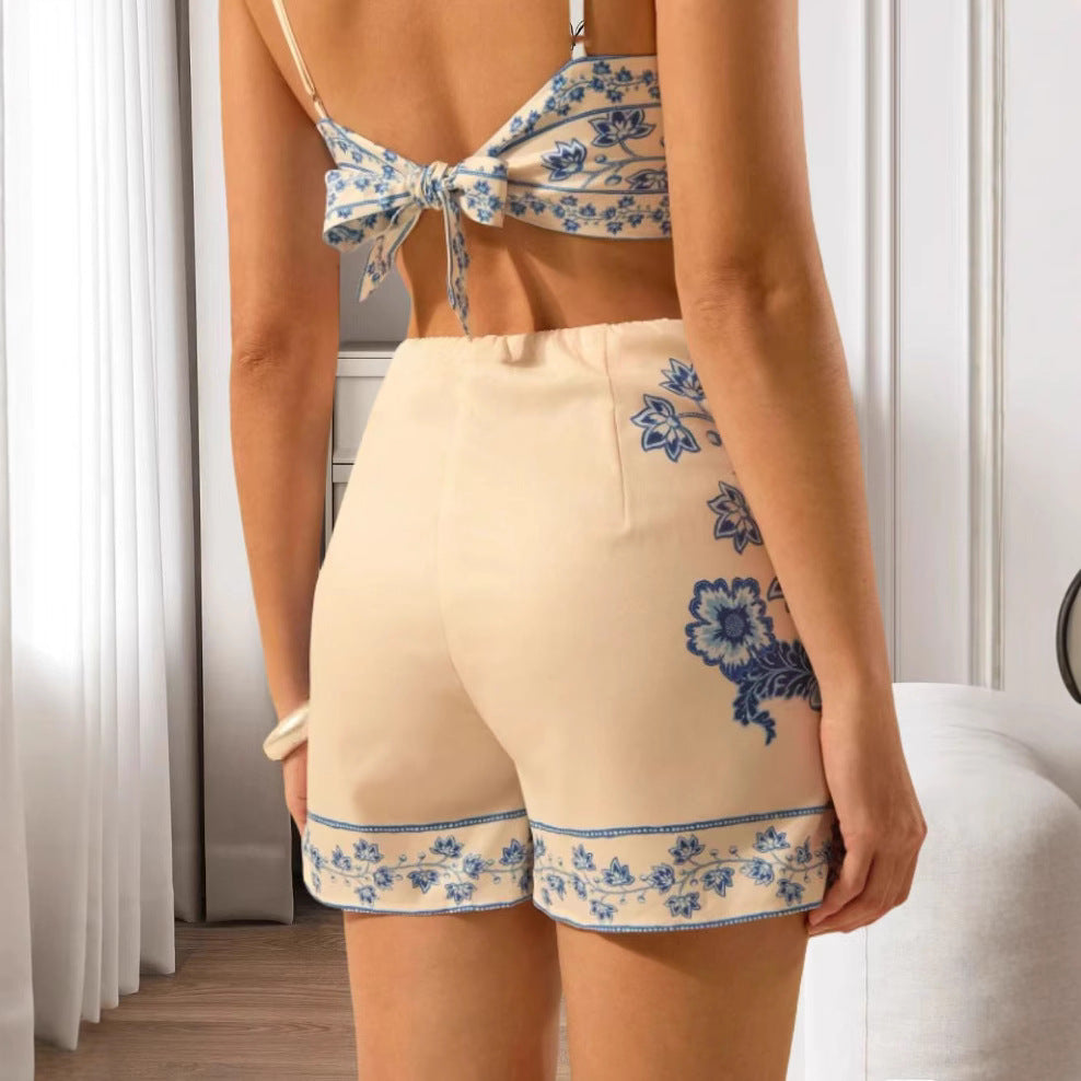 Santorini Bloom Co-ord Set