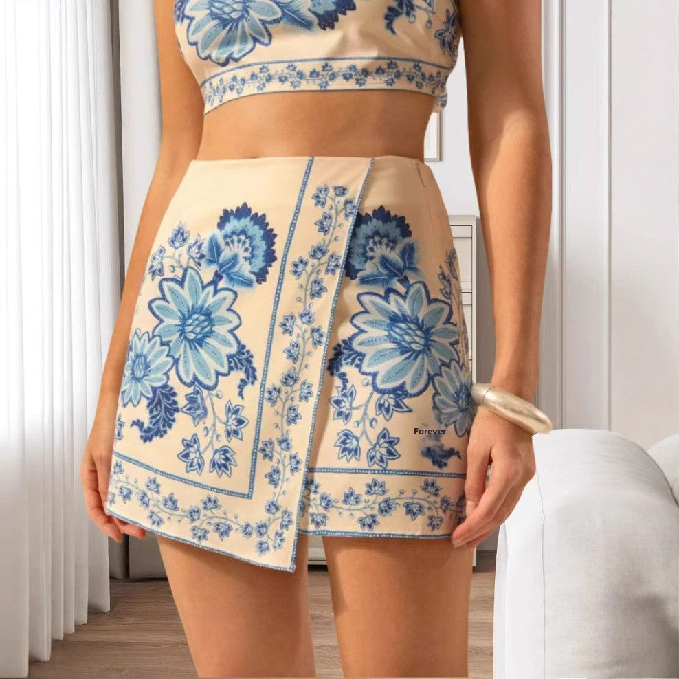 Santorini Bloom Co-ord Set