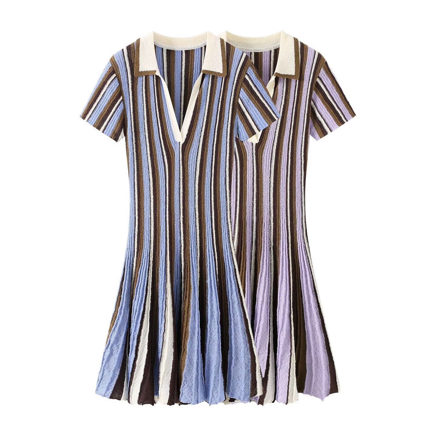 Striped Knit Dress