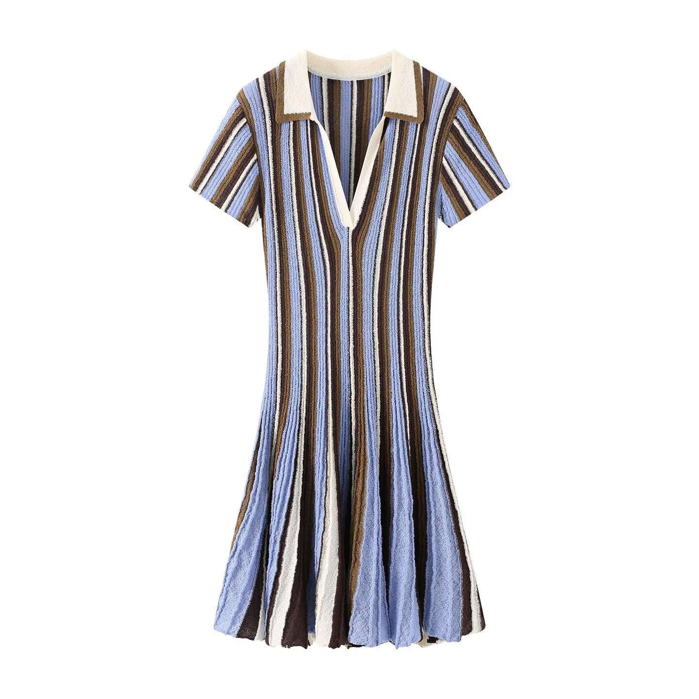 Striped Knit Dress