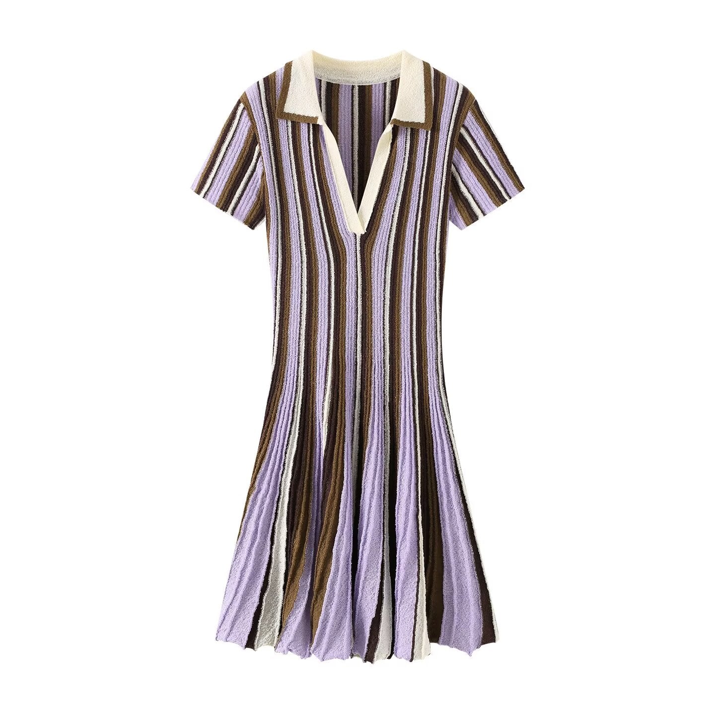 Striped Knit Dress