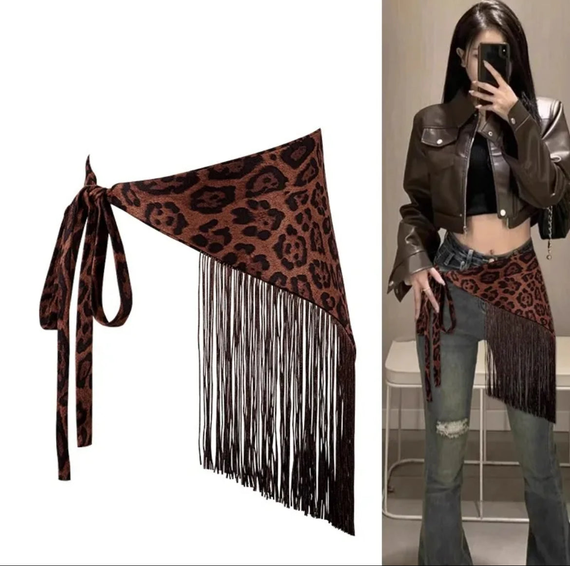 Fringe Factor Scarf Belt