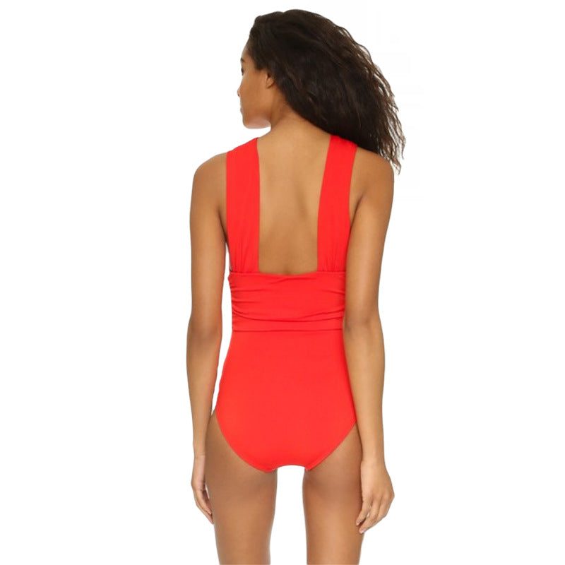 Criss Cross Front Swimsuit