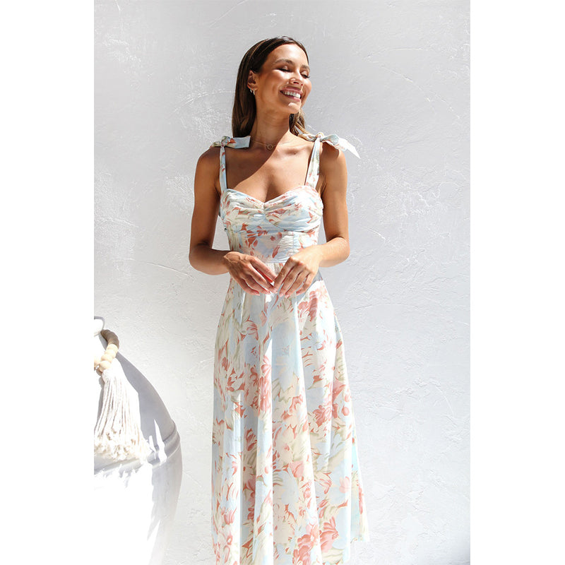 Floral Printed Midi Dress