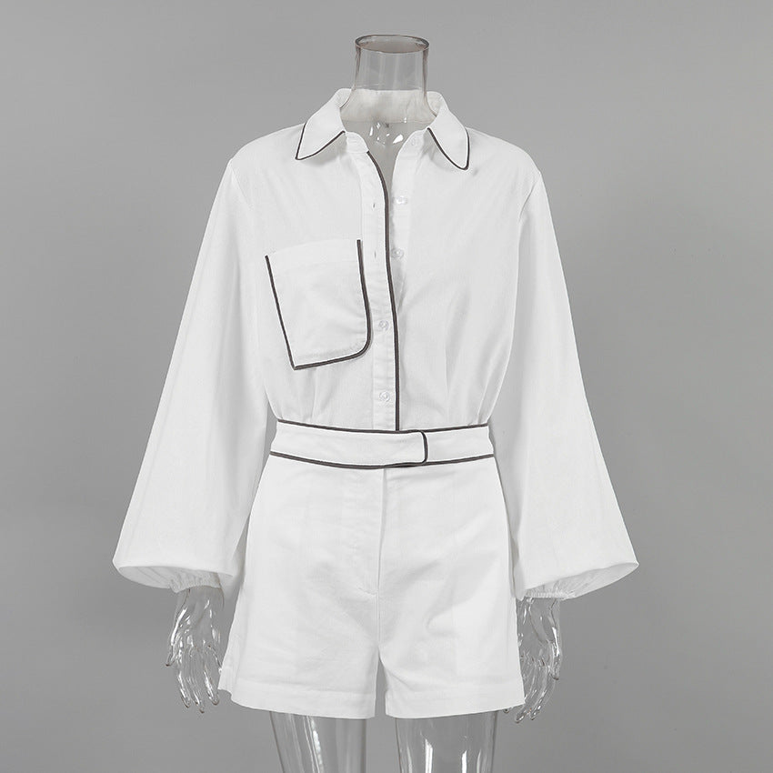 White Cotton Co-ord Set