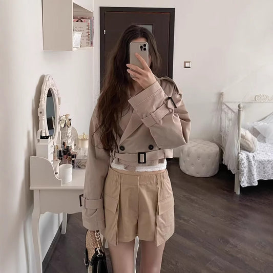 Streetstyle Khaki Skort