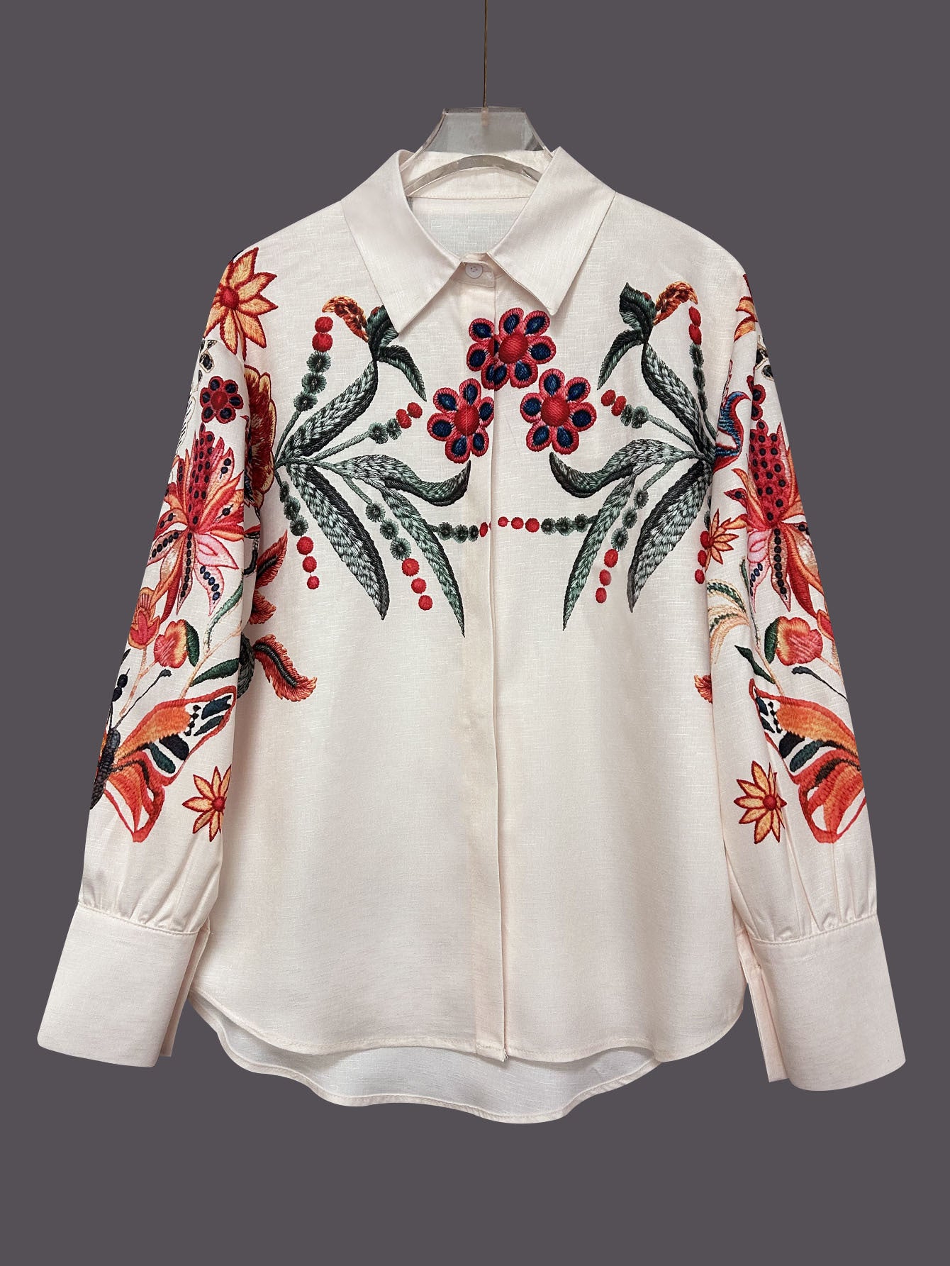 Digital Print Floral Shirt