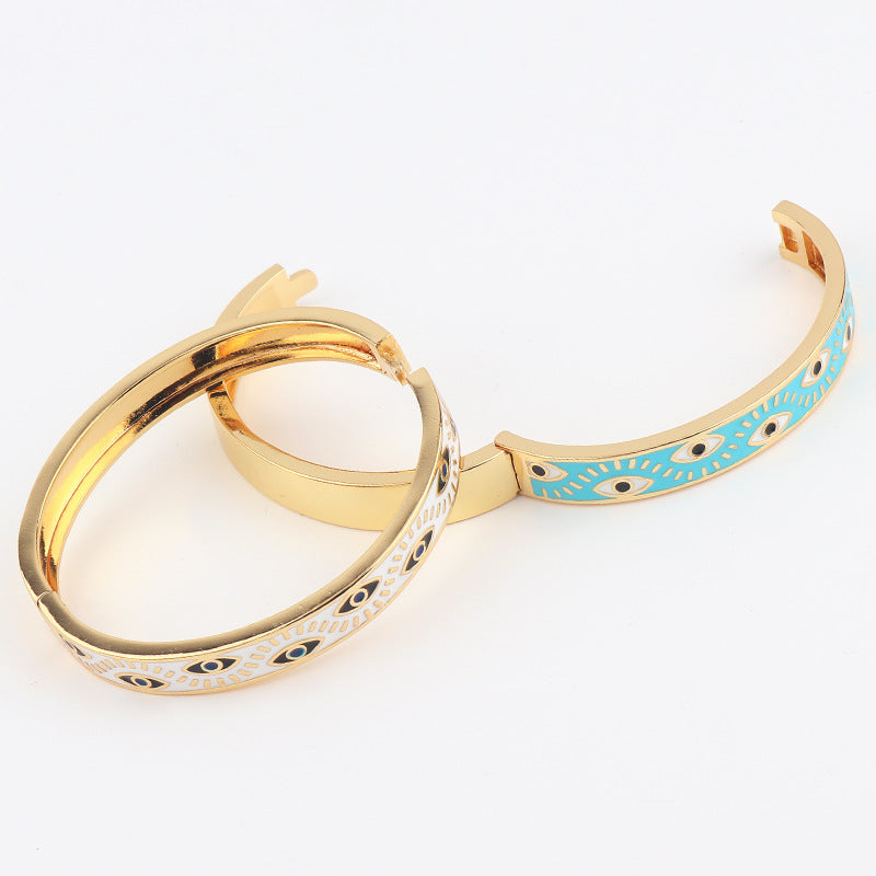 All Eyes On Me Evil Eye Bangle