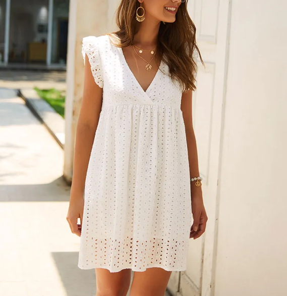 Eyelet Dress